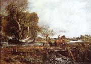 John Constable The jumping horse oil